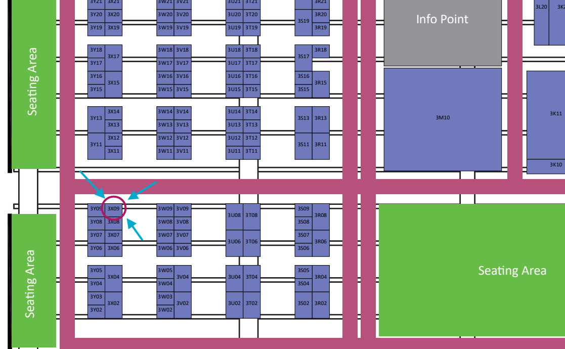 Booth map